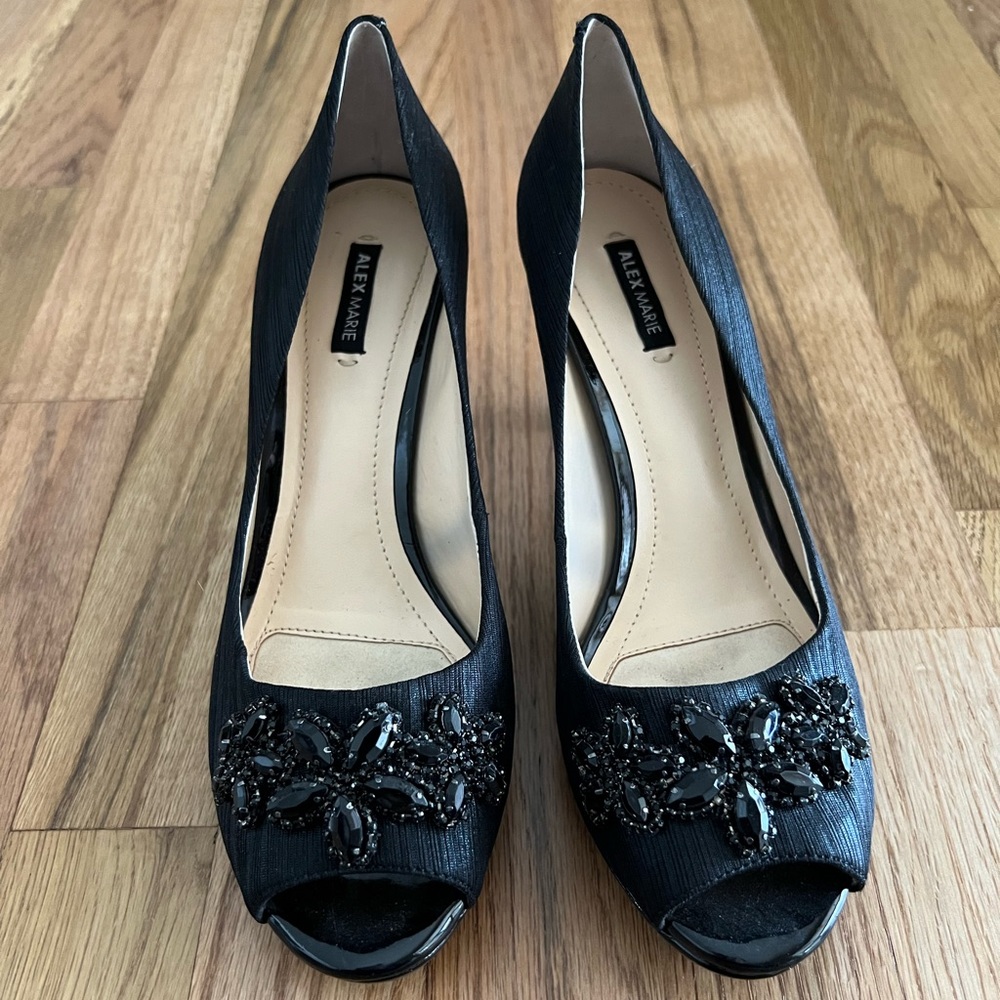 Alex Marie Black Heels